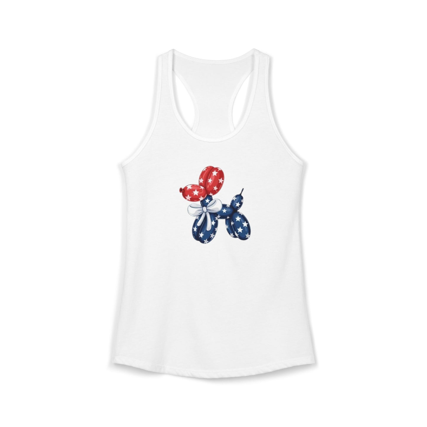 Balloon dog Racerback Tank