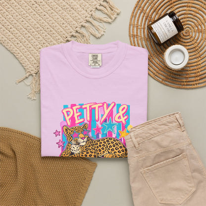 Petty & Predatory Leopard Graphic T-Shirt