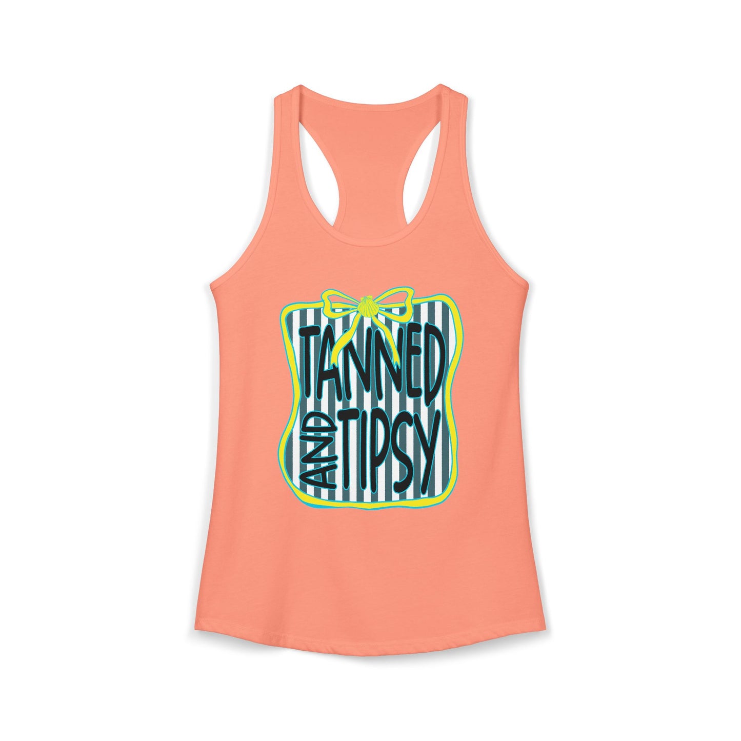 Tanned & Tipsy Racerback Tank