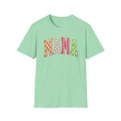 Mama Floral Patchwork T-Shirt