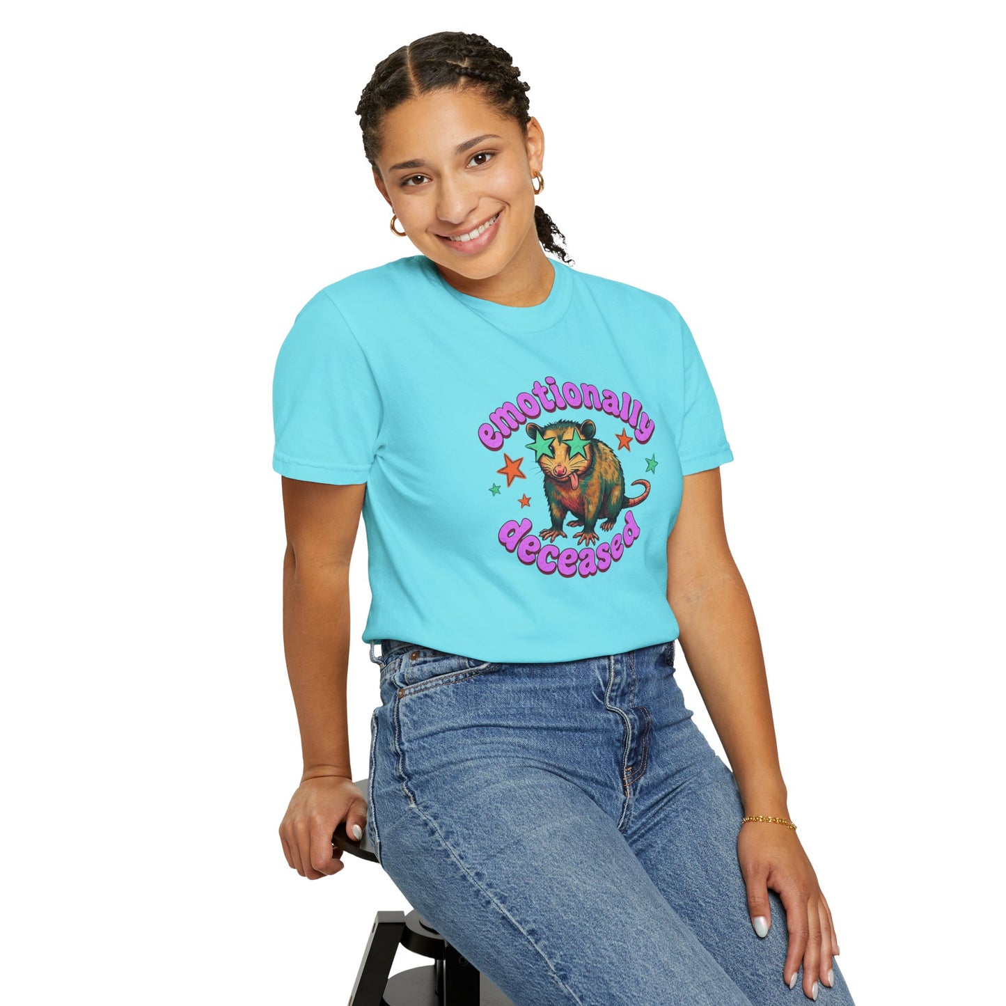 Emotionally Deceased T-Shirt — Vintage Cat Graphic Tee