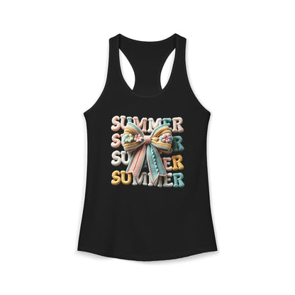 Summer yard bow Racerback Tank
