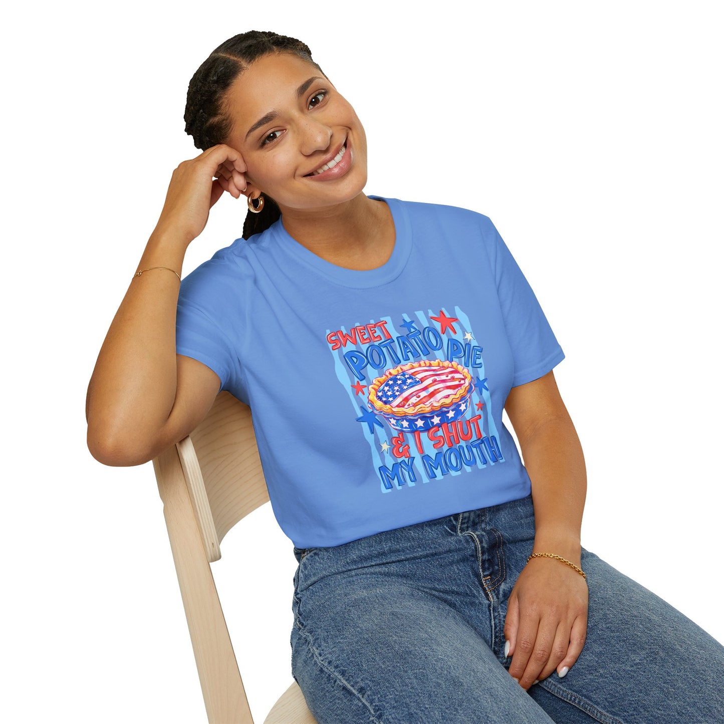 T-Shirt — 'Sweet Potato Pie' Patriotic Graphic Tee