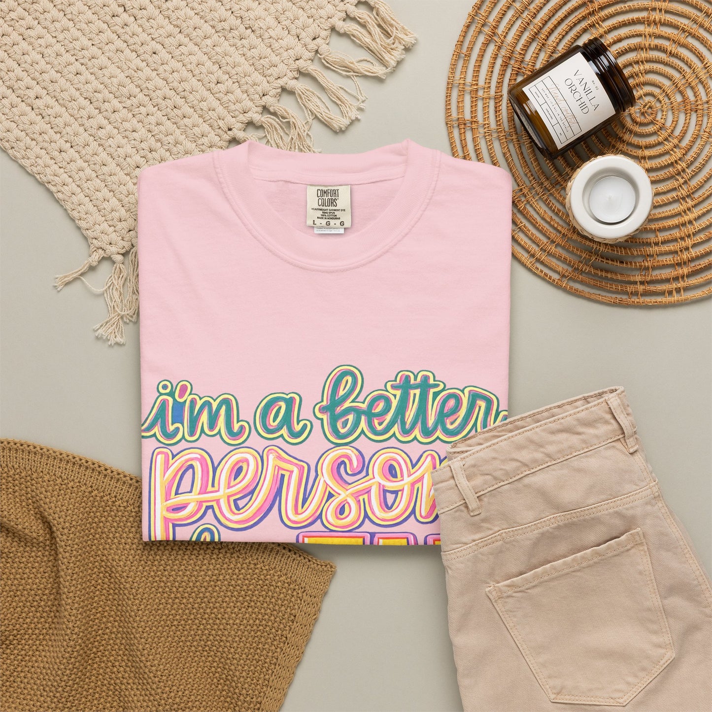 I'm a Better Person When I'm Tan T-Shirt