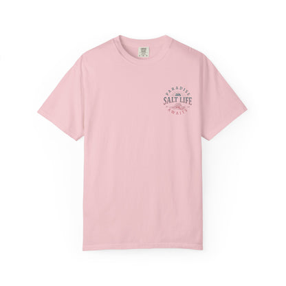 Salt Life Paradise Awaits Front & Back T-shirt