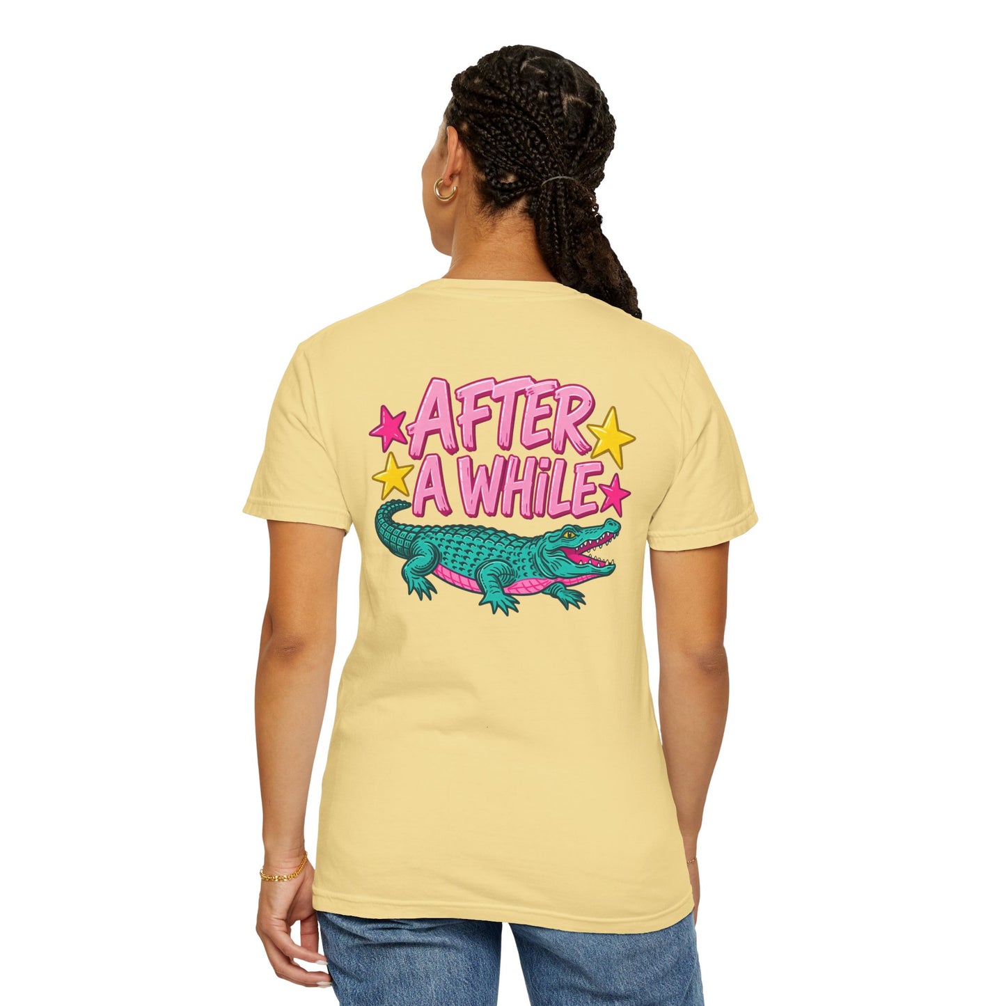 Later Gator Graphic T-Shirt — Retro Cartoon Alligator Tee