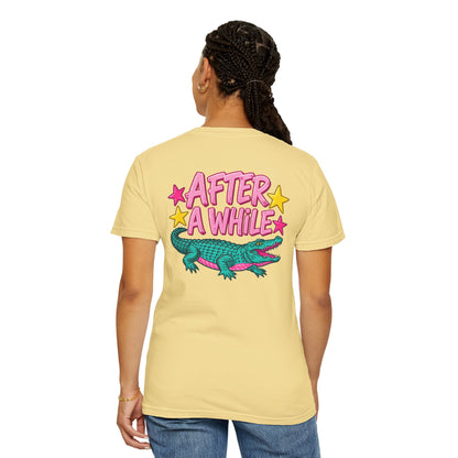 Later Gator Graphic T-Shirt — Retro Cartoon Alligator Tee