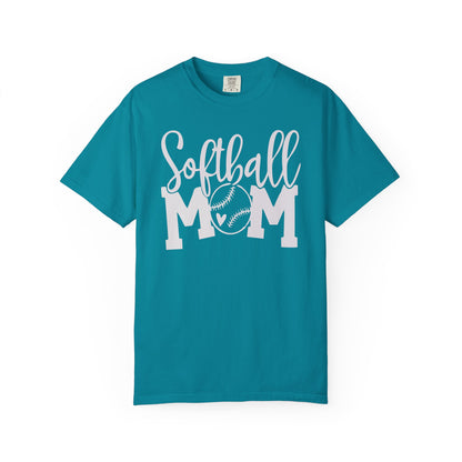 Softball Mom T-Shirt — Softball Mom Graphic Tee for Baseball/Softball Parents