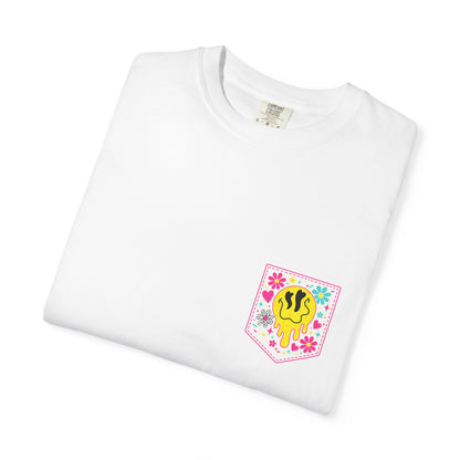 Social Moms Club T-Shirt — Colorful Retro Pocket Graphic Tee