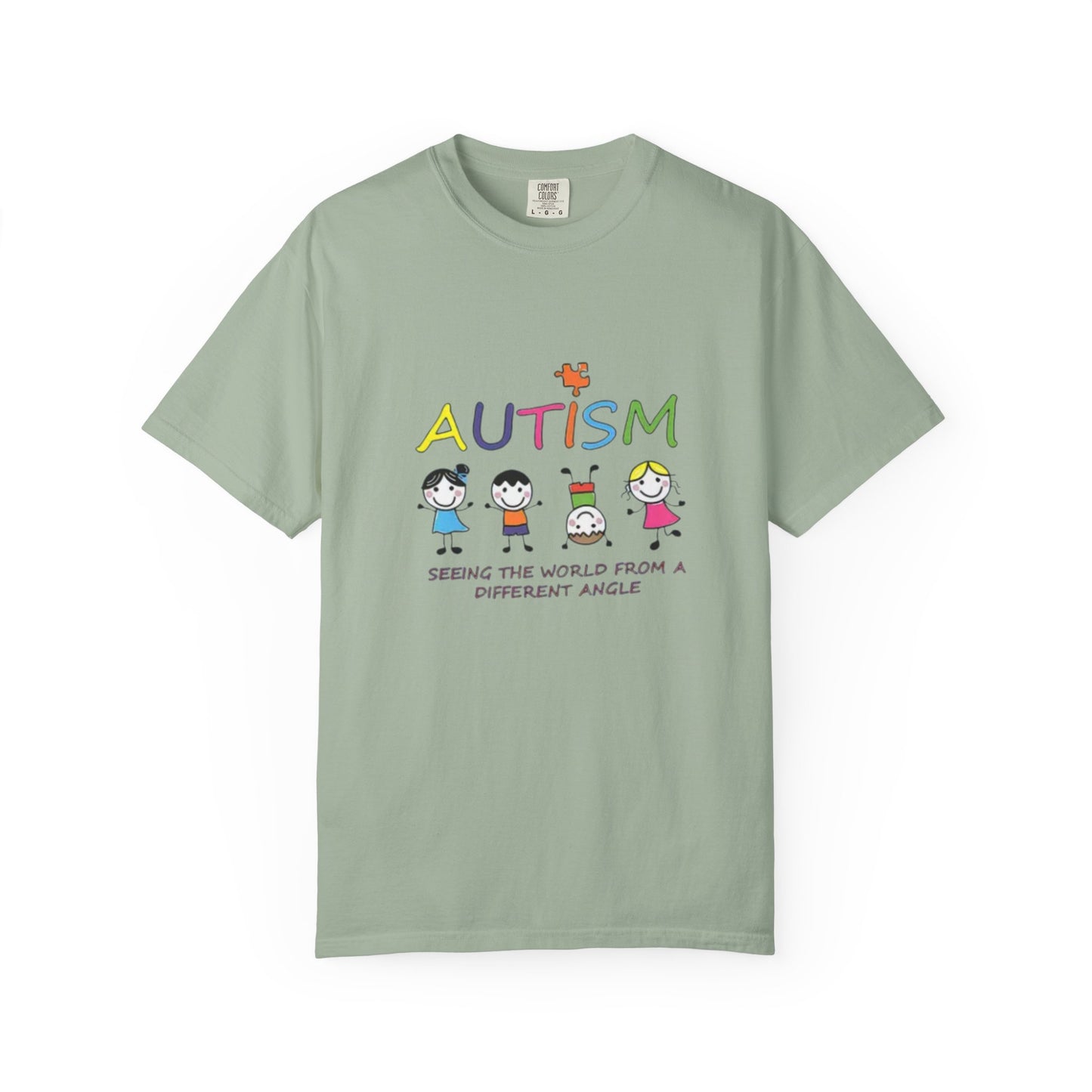 Autism, Seeing the World From a Different Angle T-shirt