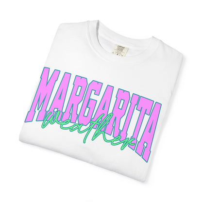 Margarita Weather T-Shirt — Retro Neon Cocktail Tee