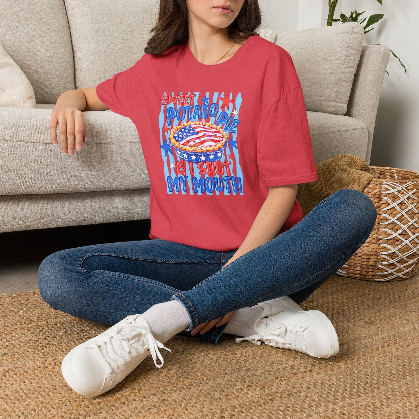 T-Shirt — 'Sweet Potato Pie' Patriotic Graphic Tee