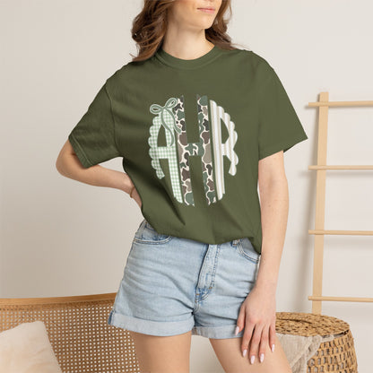 Camo Monogrammed CC Tee