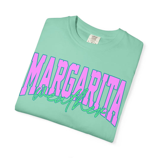 Margarita Weather T-Shirt — Retro Neon Cocktail Tee