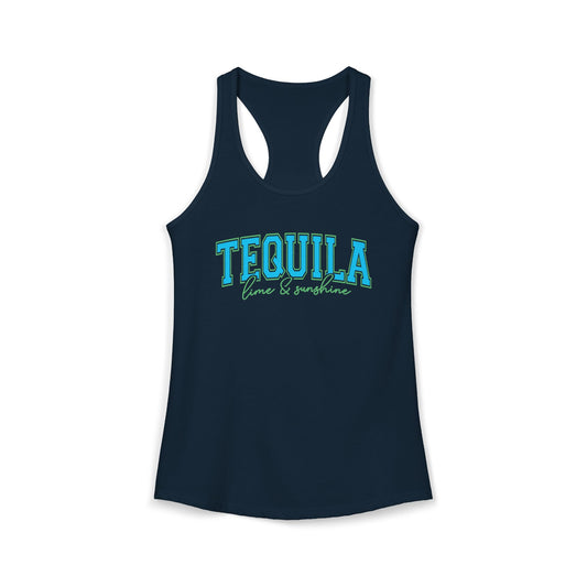 Tequila & lime Racerback Tank