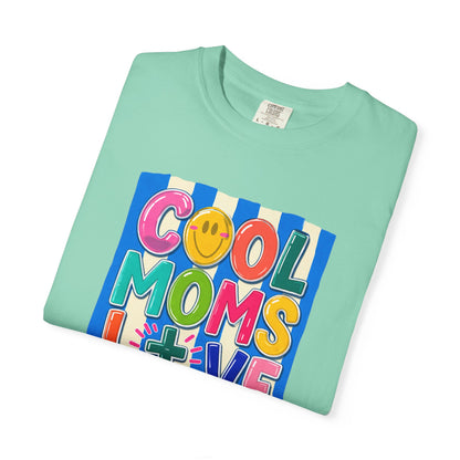 Cool Moms Love Jesus T-Shirt — Colorful Retro Christian Graphic Tee