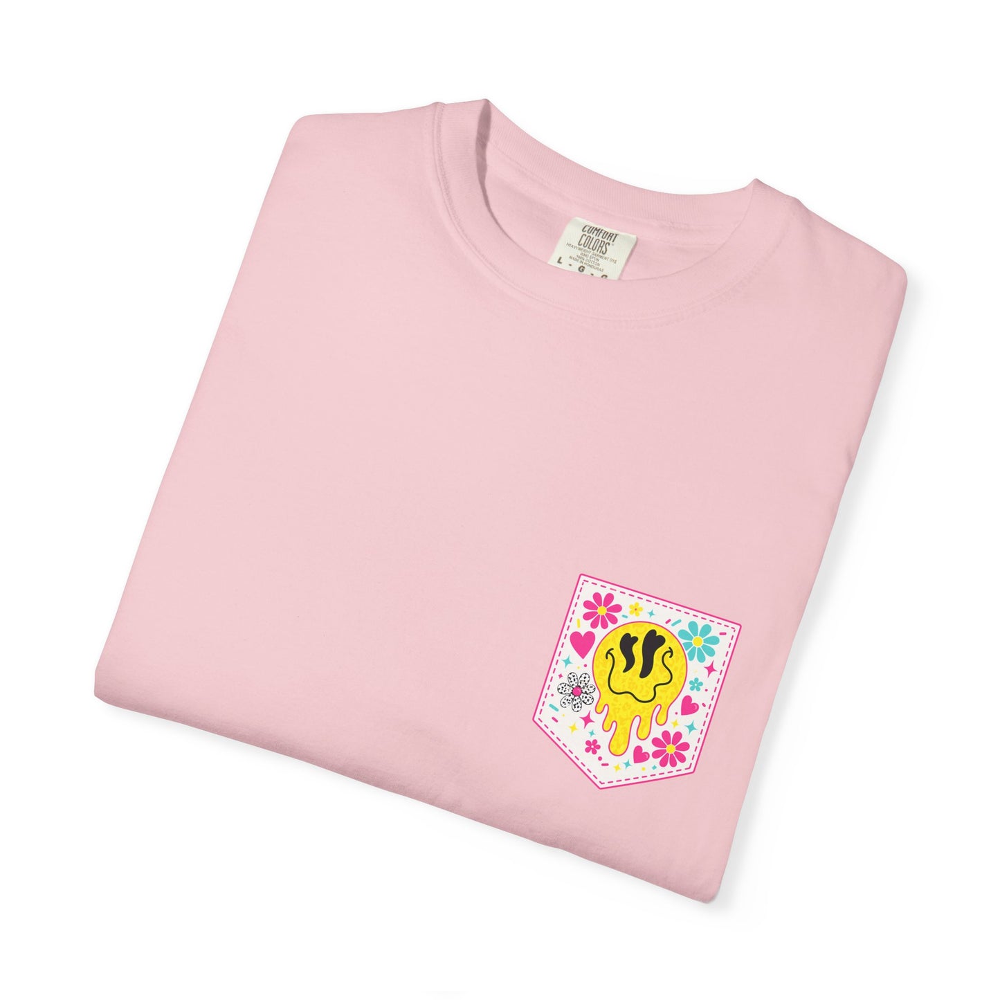 Social Moms Club T-Shirt — Colorful Retro Pocket Graphic Tee