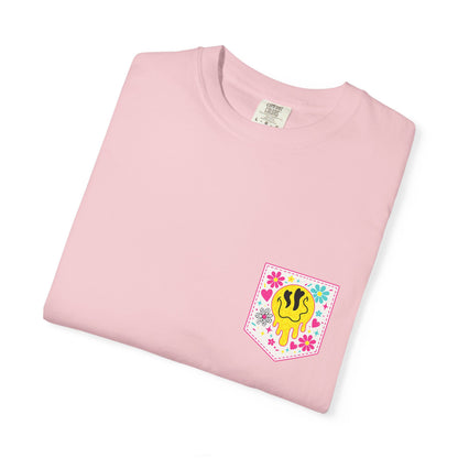 Social Moms Club T-Shirt — Colorful Retro Pocket Graphic Tee