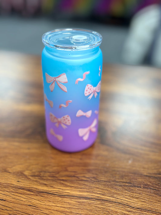 16oz Bow tumbler