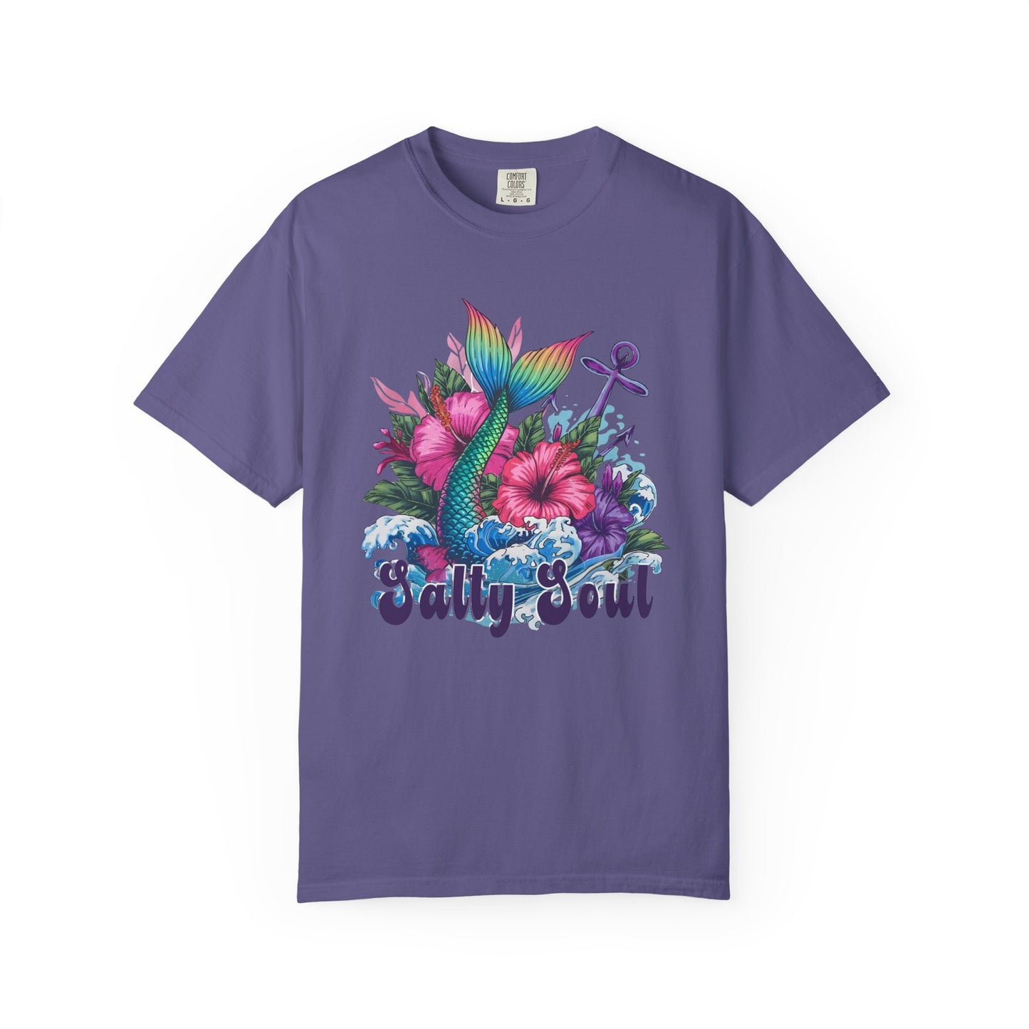 Salty Soul Mermaid Tail T-shirt