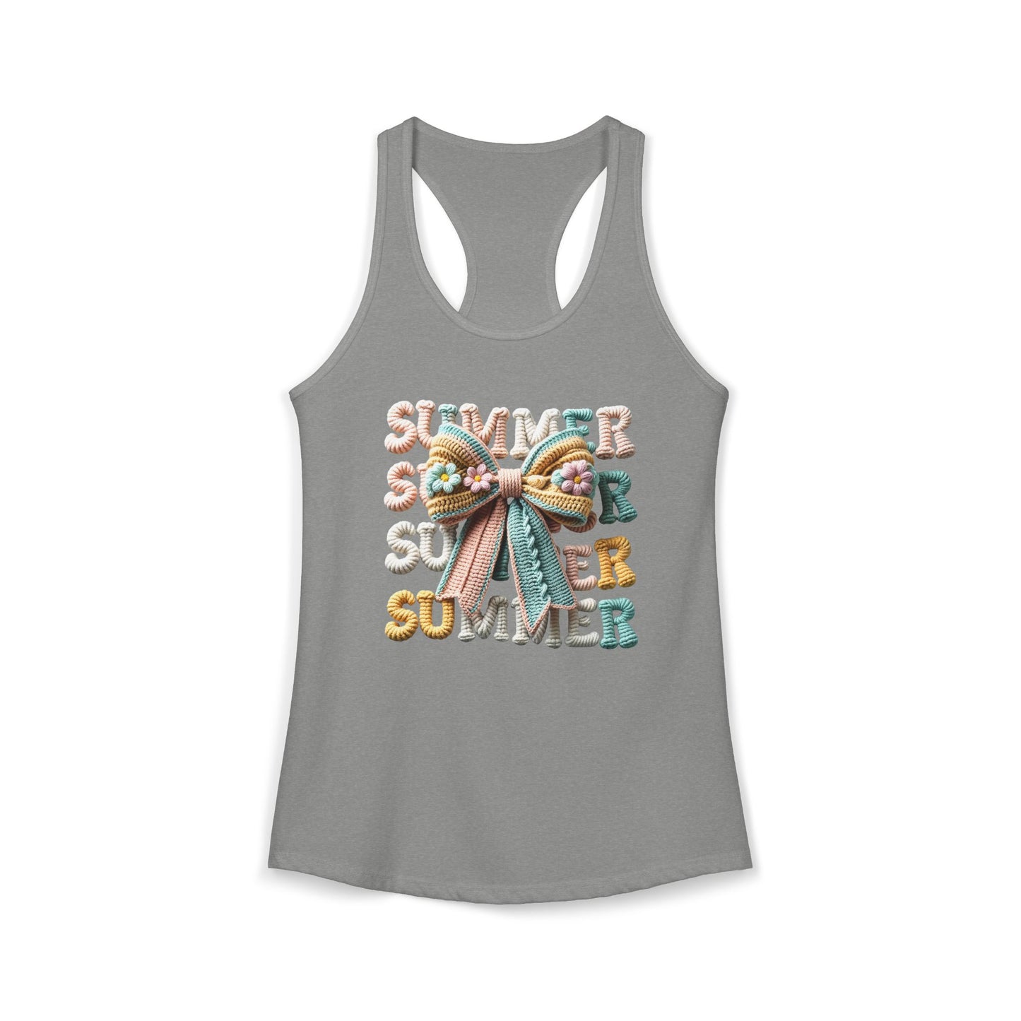 Summer yard bow Racerback Tank