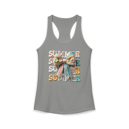 Summer yard bow Racerback Tank