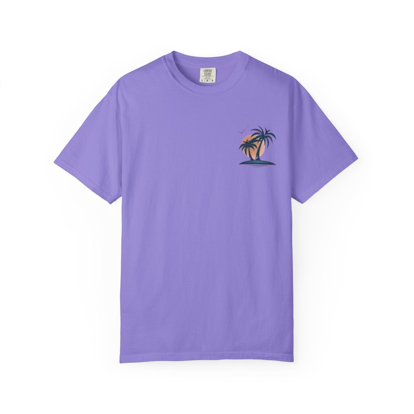 Palm Trees In the Sun, Front & Back T-shirt