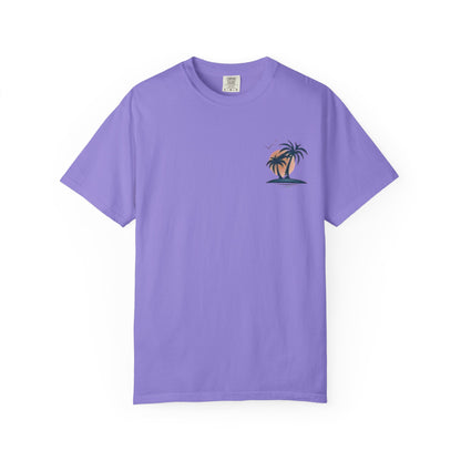 Palm Trees In the Sun, Front & Back T-shirt