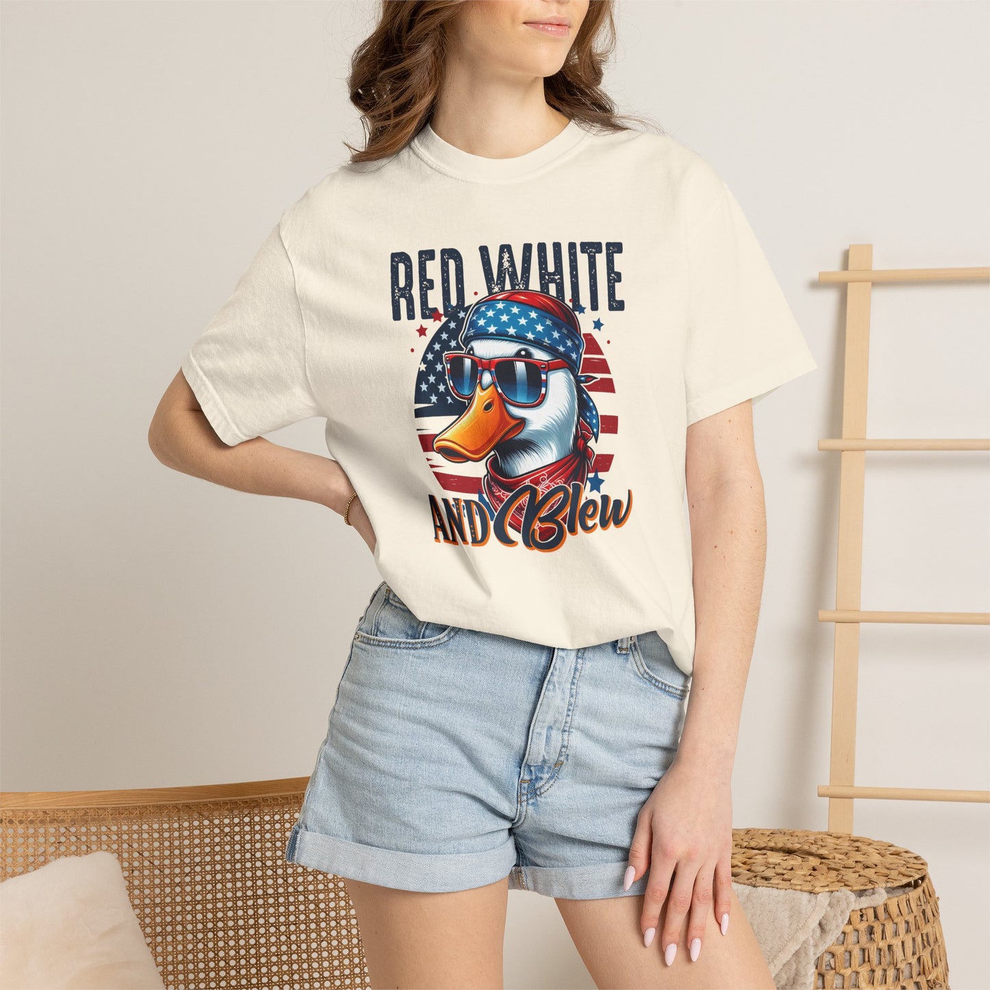 Patriotic Duck “Red White and Blew” T-Shirt