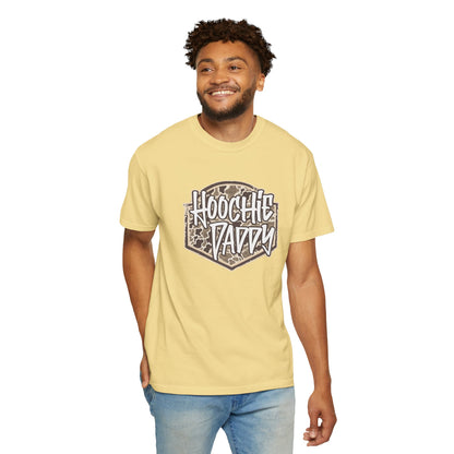 Hoochie Daddy Graphic T-Shirt — Leopard Patch Streetwear Tee