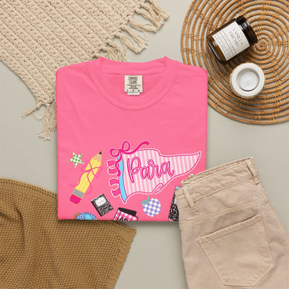 Retro 'Para' Collage T-Shirt — 90s Aesthetic Phone & Makeup Graphic Tee