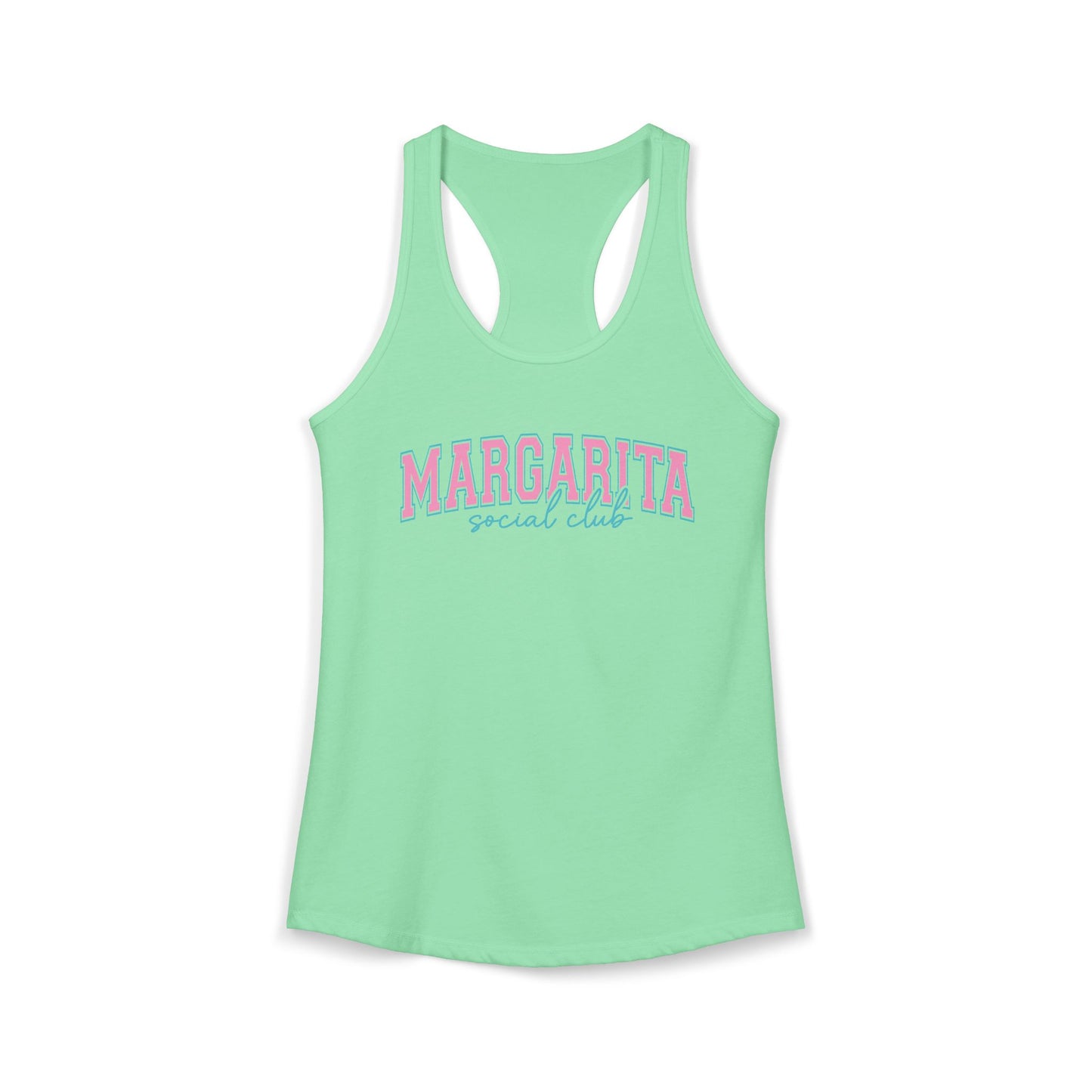 Margarita social club Racerback Tank