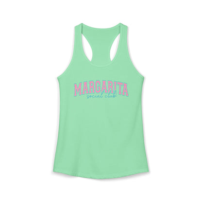 Margarita social club Racerback Tank
