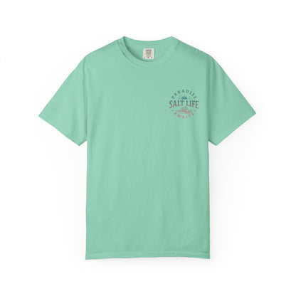 Salt Life Paradise Awaits Front & Back T-shirt
