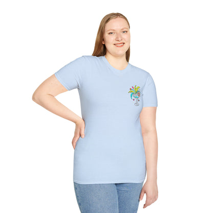 T-Shirt — "Tanned and Tipsy" Tropical Cocktail Graphic Tee