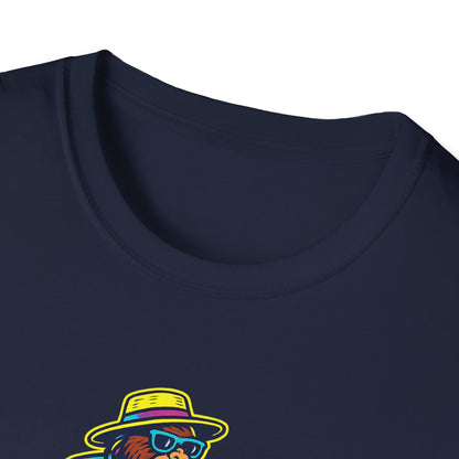 Beach Vacation Bigfoot Tee — Funny Sasquatch with Flamingo Float Shirt
