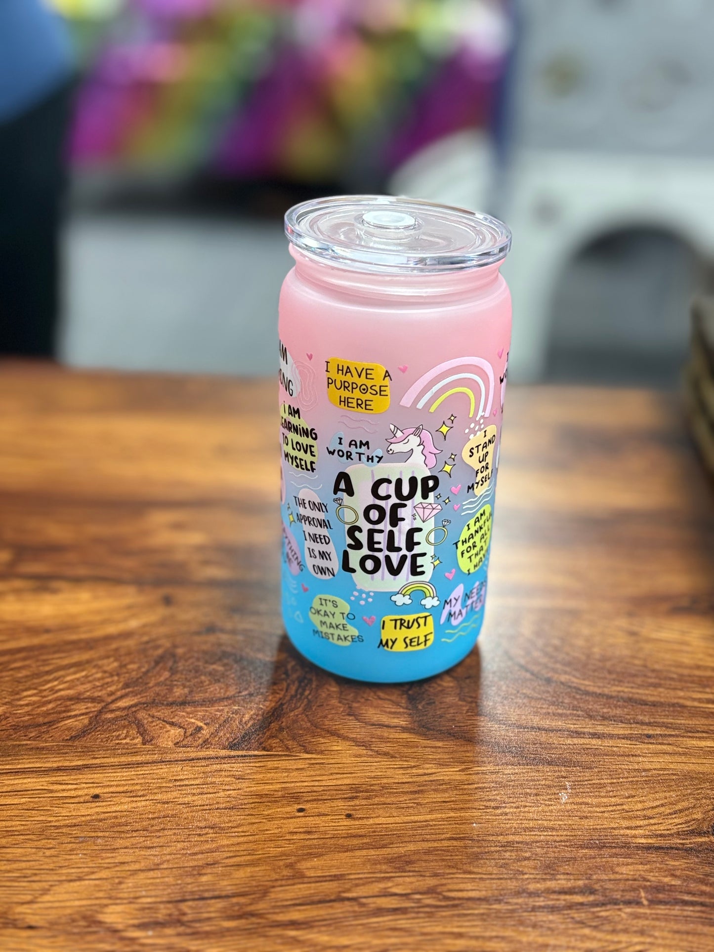 A cup of self love 16oz tumbler