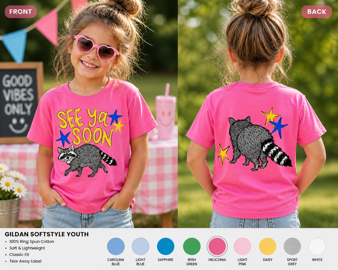 See ya soon- youth tee